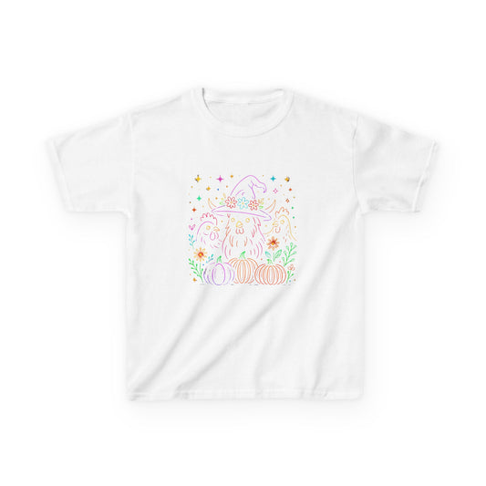 Halloween Chickens & Pumpkins Kids Tee - Cute & Fun!