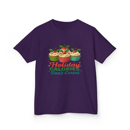 Holiday Calories Don't Count Dino Cupcake Tee