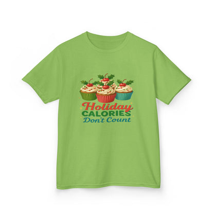 Holiday Calories Don't Count Dino Cupcake Tee