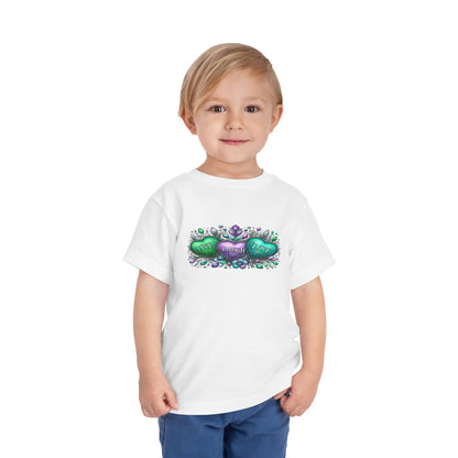 Toddler Tee Live Laugh Love Floral Design
