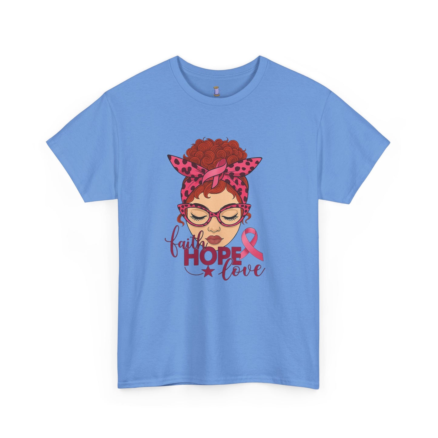 Empowering Cancer Awareness Tee, Hope Love Pink Ribbon Shirt, Inspirational Unisex Tee, Gifts for Breast Cancer Awareness, Supportive [...]