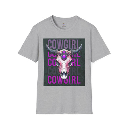 Stylish Cowgirl T-Shirt, Graphic Tee, Gift for Her, Western Apparel, Casual Wear, Festival Outfit, Vintage Cowgirl Style