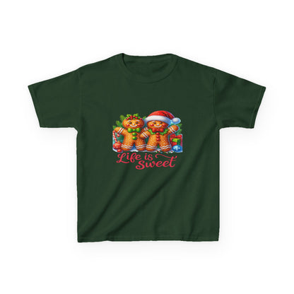 Gingerbread Dino Christmas Tee - Life is Sweet!
