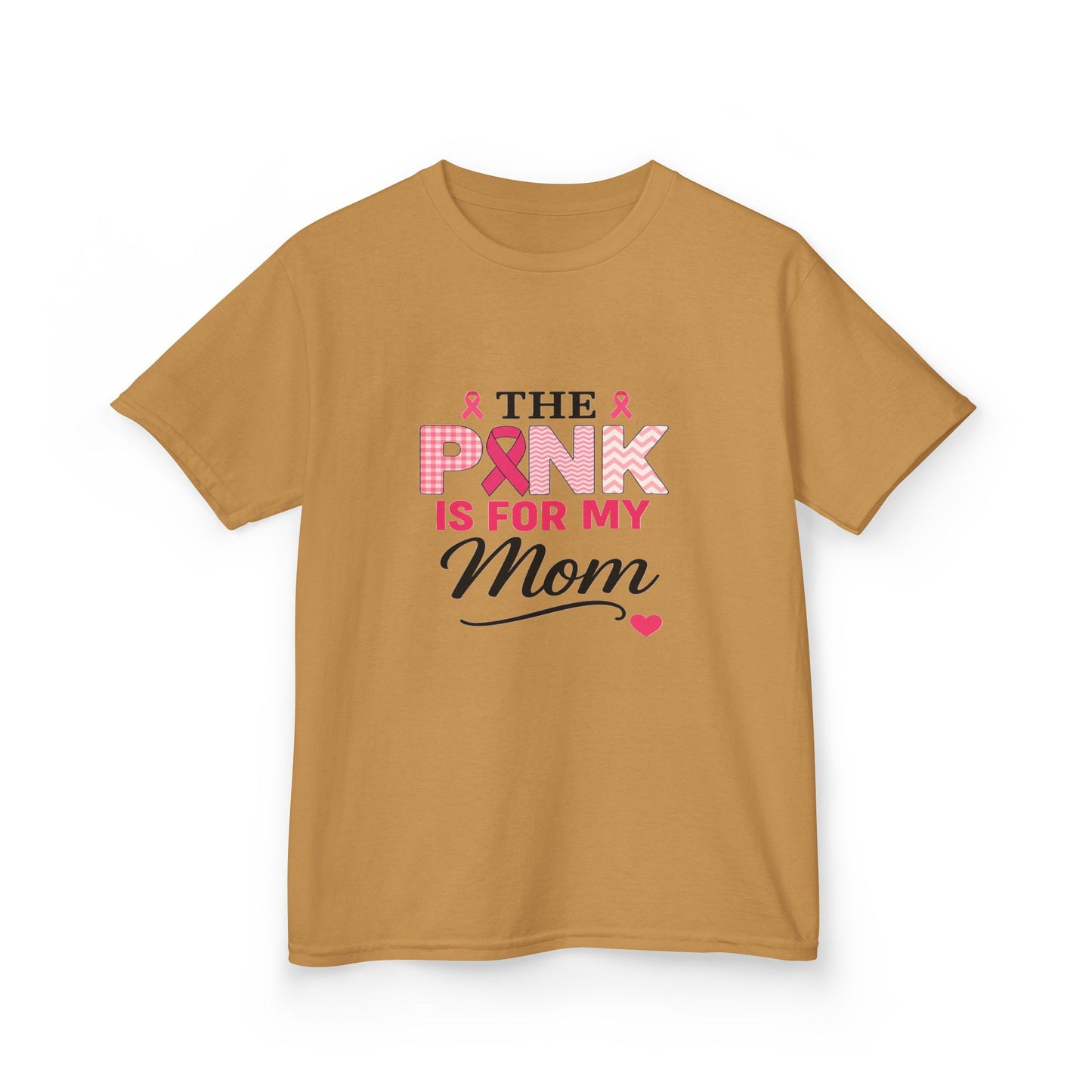 Pink for Mom Breast Cancer Awareness Dinosaur Tee