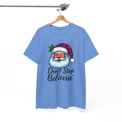 Santa Believin' Pink Holiday Tee
