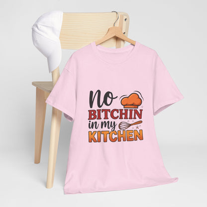 Retro Kitchen Unisex Tee | No Bitchin' in My Kitchen