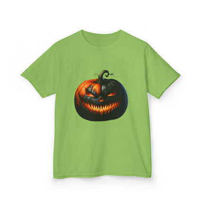 Spooky Jack-o'-Lantern Dinosaur Tee - Halloween Kids