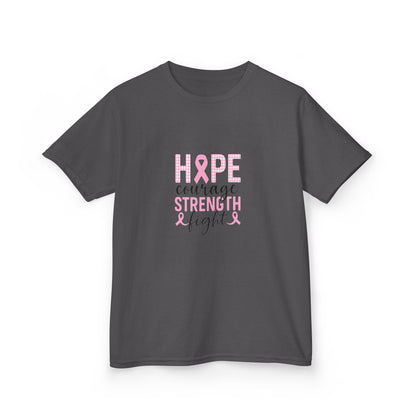 Hope, Strength & Courage Dinosaur Christmas Tee