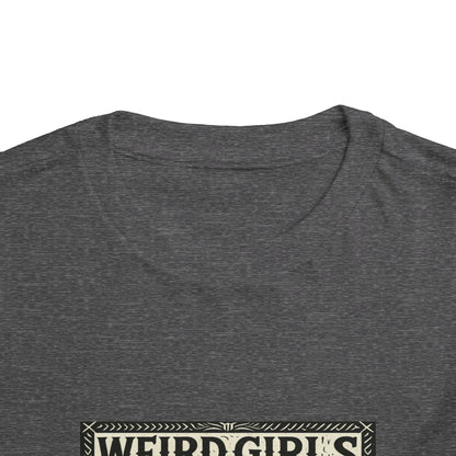 Weird Girls Club Tee - Vintage Linocut Christmas