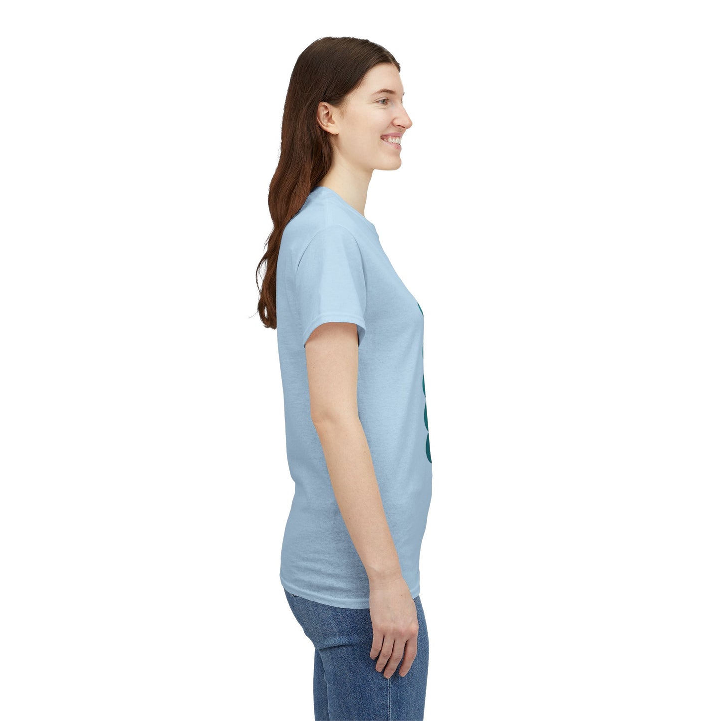 MOM Cheer – Turquoise Spirit Tee