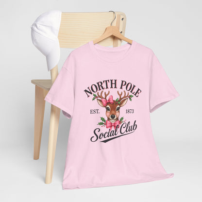 North Pole Social Club Reindeer Tee