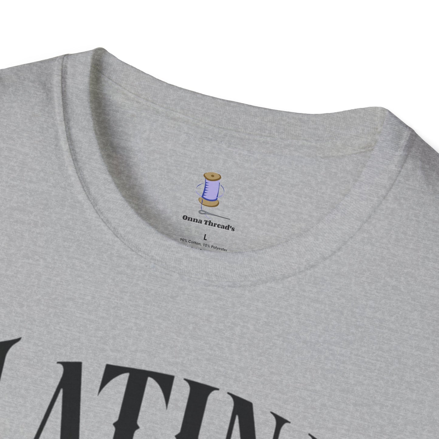 Latina Floral Graphic T-Shirt, Casual Wear, Cultural Pride Tee, Fashion for Latinas, Gifts for Her, Summer Style