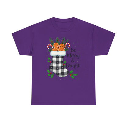 Merry & Bright  Stocking Tee