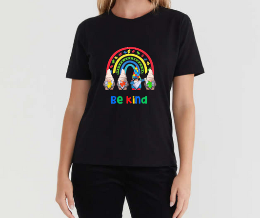 Be Kind Adult Black T-Shirt