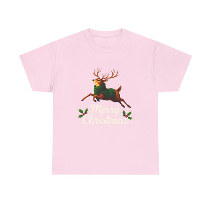 Merry Christmas Reindeer Tee