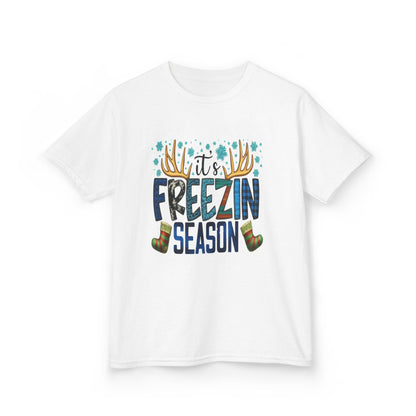 It's FREEZIN' Season Dinosaur Kids Tee - Xmas Gift