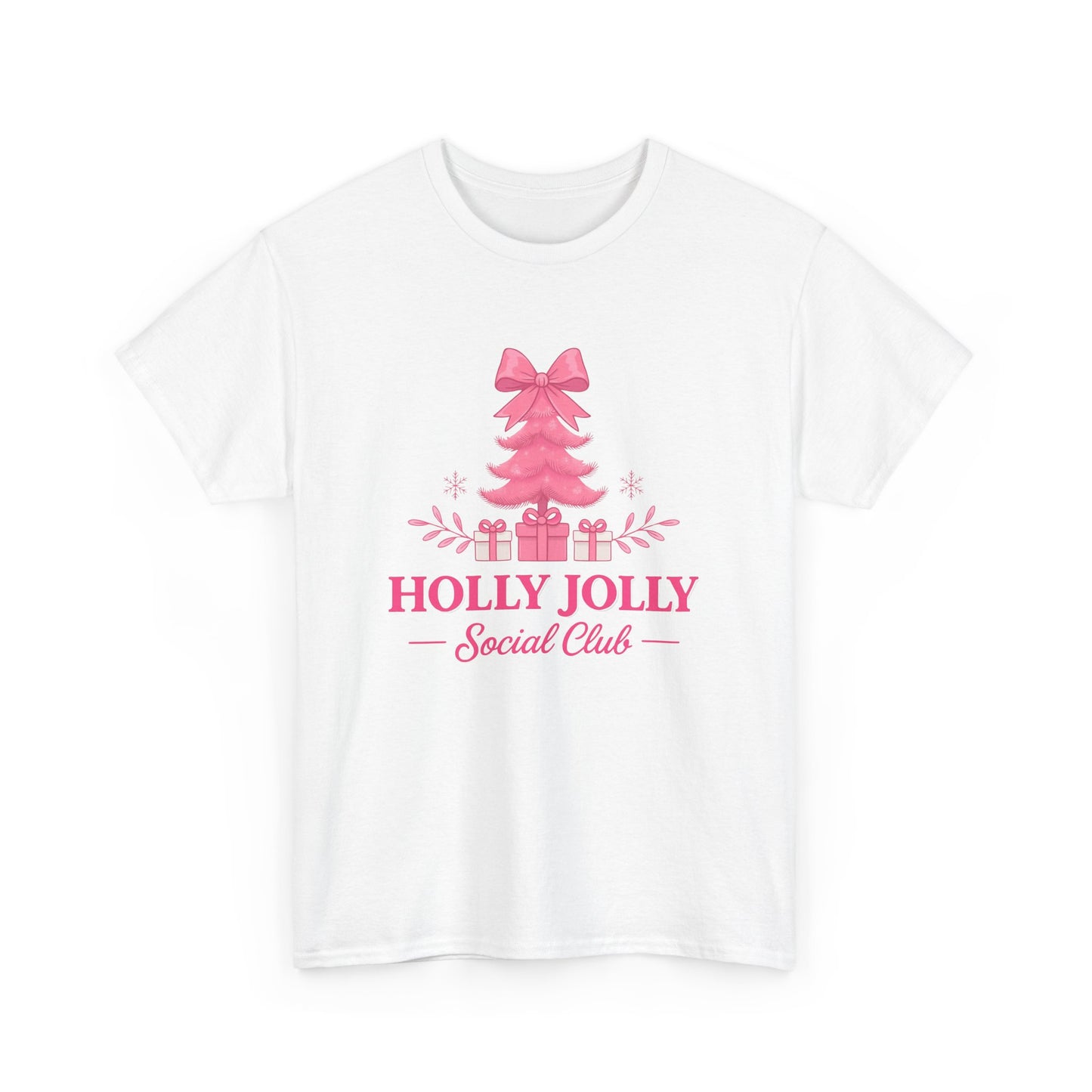 Holly Jolly Pink Tree Tee