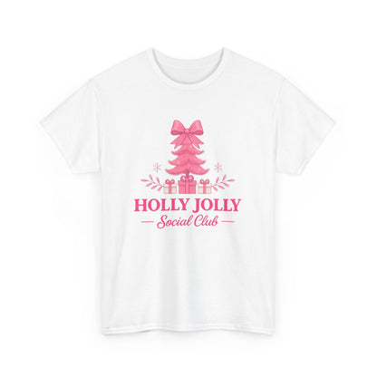 Holly Jolly Pink Tree Tee