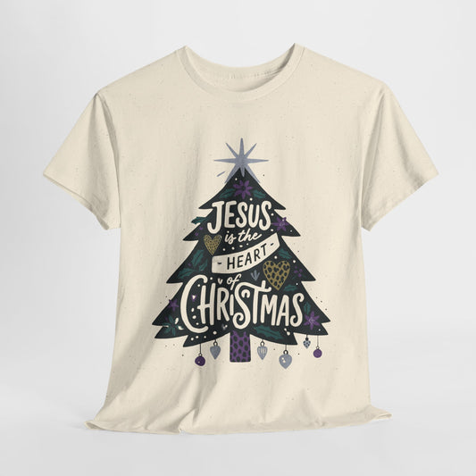 Jesus is the Heart of Christmas Tee