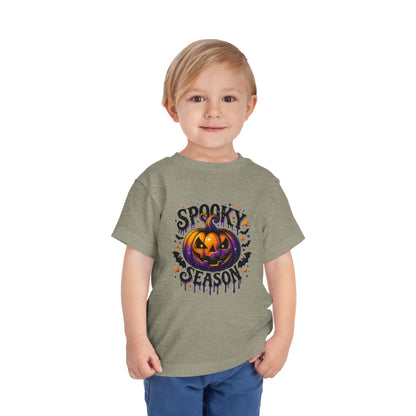 Spooky Season Jack-o'-Lantern Toddler Tee