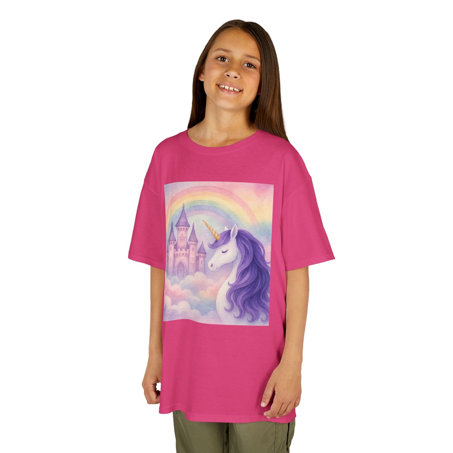 Magical Unicorn Kids Tee, Perfect for Birthday Parties, Gift for Unicorn Lovers, Summer Outfits, Fantasy Themed Events, Kids Fashion