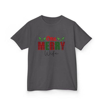 Merry Christmas Dinosaur Kids Tee - Fun Holiday Shirt