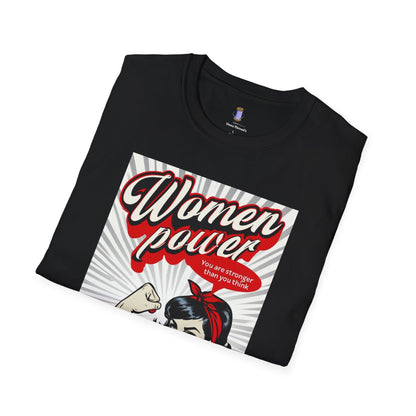Empowerment T-Shirt - Women Power Design, Feminist Gift, Casual Wear, Birthday Gift, Motivational Apparel