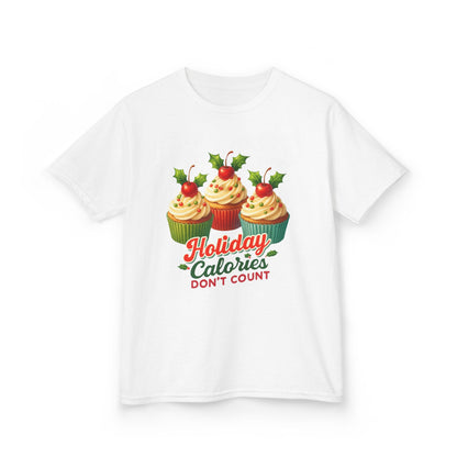 Holiday Cupcake Dino Tee - Christmas Fun!