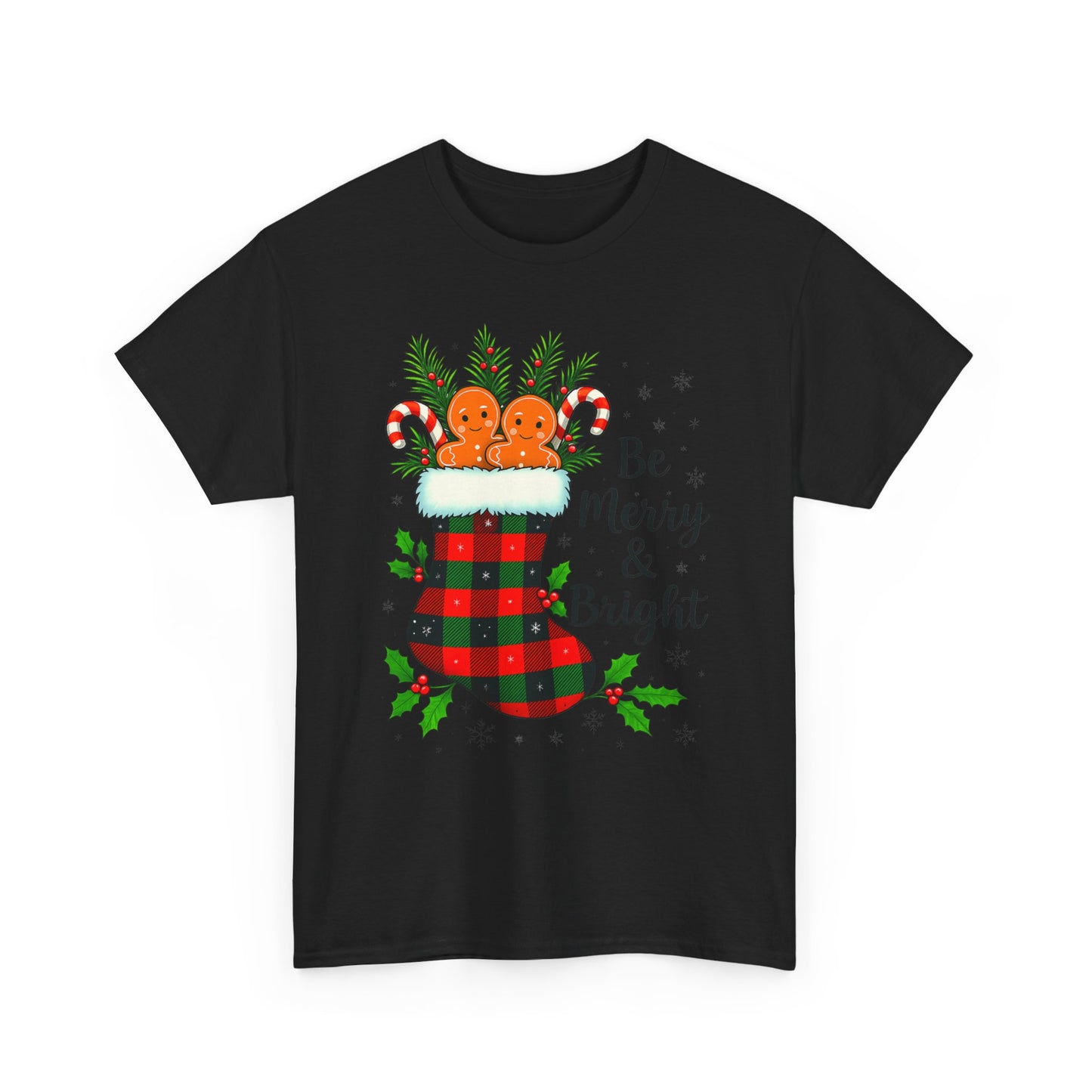Christmas Plaid Stocking Tee
