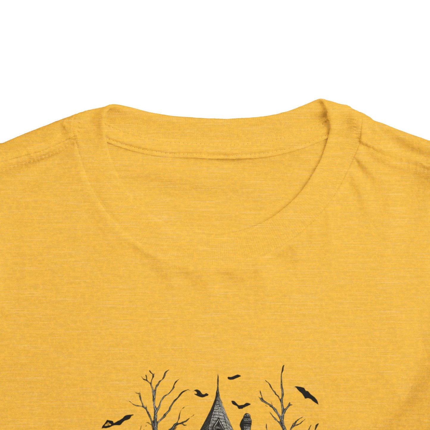 Spooky Halloween House Toddler Christmas Tee