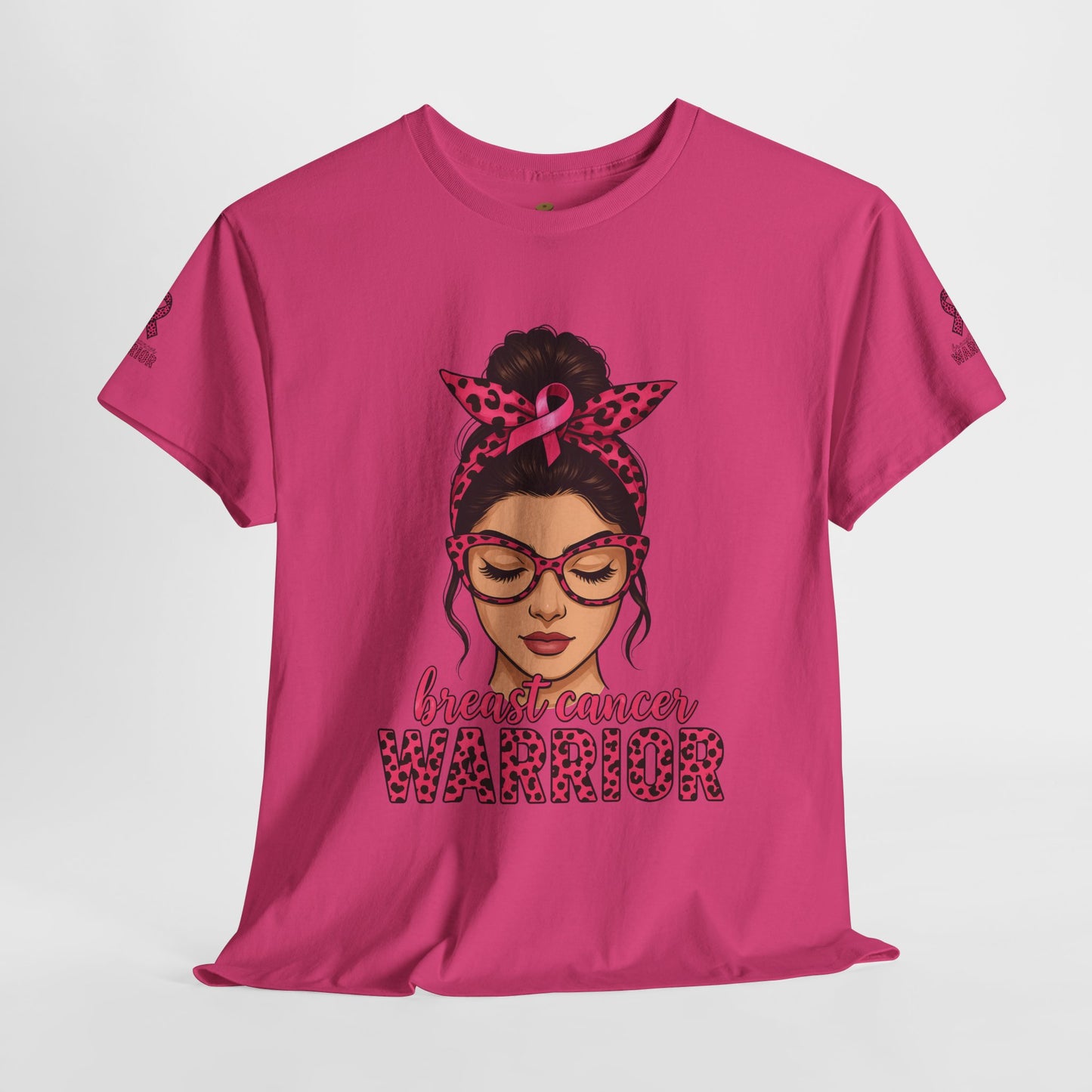 Breast Cancer Warrior Tee, Inspirational T-Shirt for Survivors, Supportive Gift for Cancer Awareness Events, Unisex Cotton Top, [...]