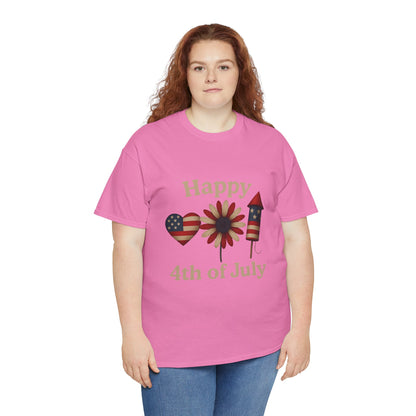 Happy 4th of July Patriotic Tee