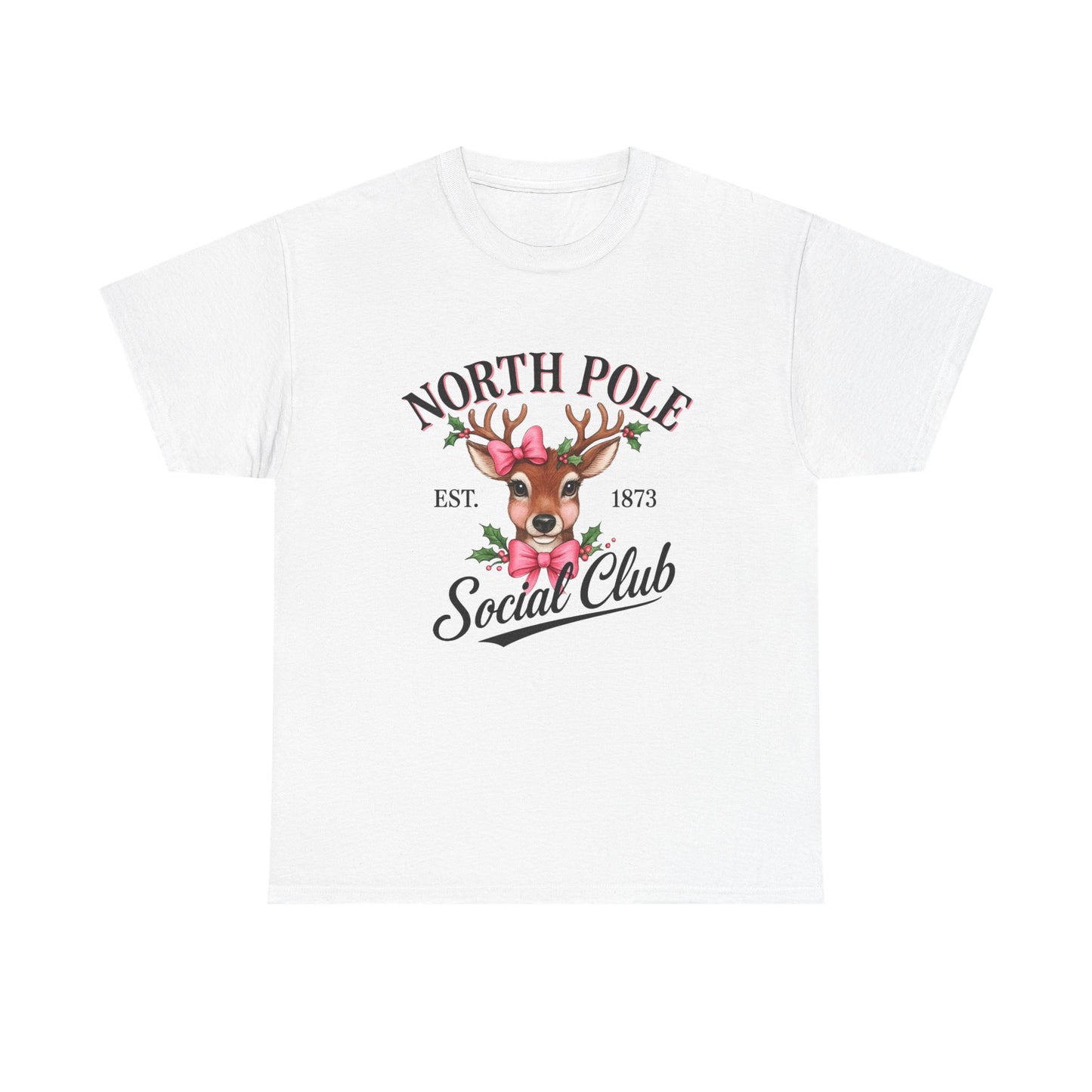 North Pole Social Club Reindeer Tee