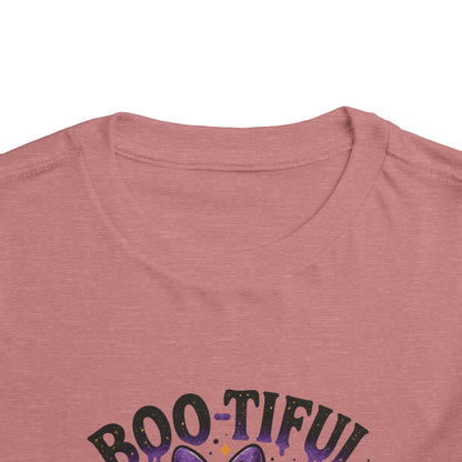 Boo-tiful Ghost Halloween Toddler Tee