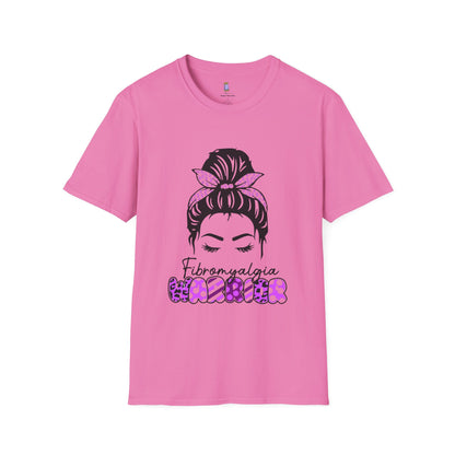 Fibromyalgia Awareness T-Shirt, Softstyle Tee, Gift for Chronic Illness, Comfortable Everyday Wear, Support Awareness Apparel