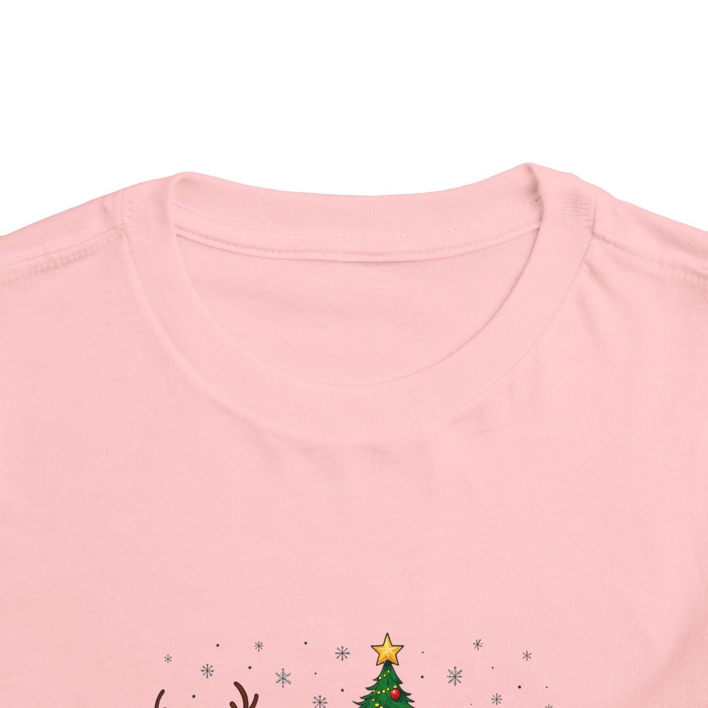Christmas Basics Toddler Tee - Festive Holiday Fun