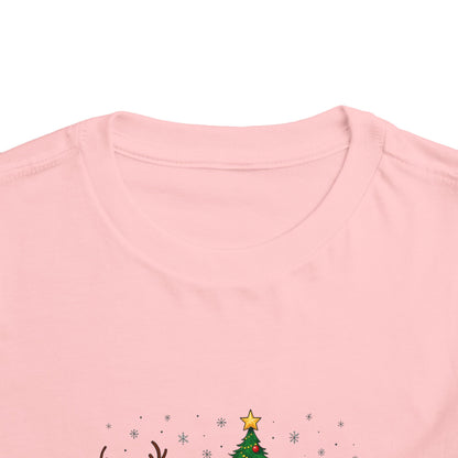 Christmas Basics Toddler Tee - Festive Holiday Fun