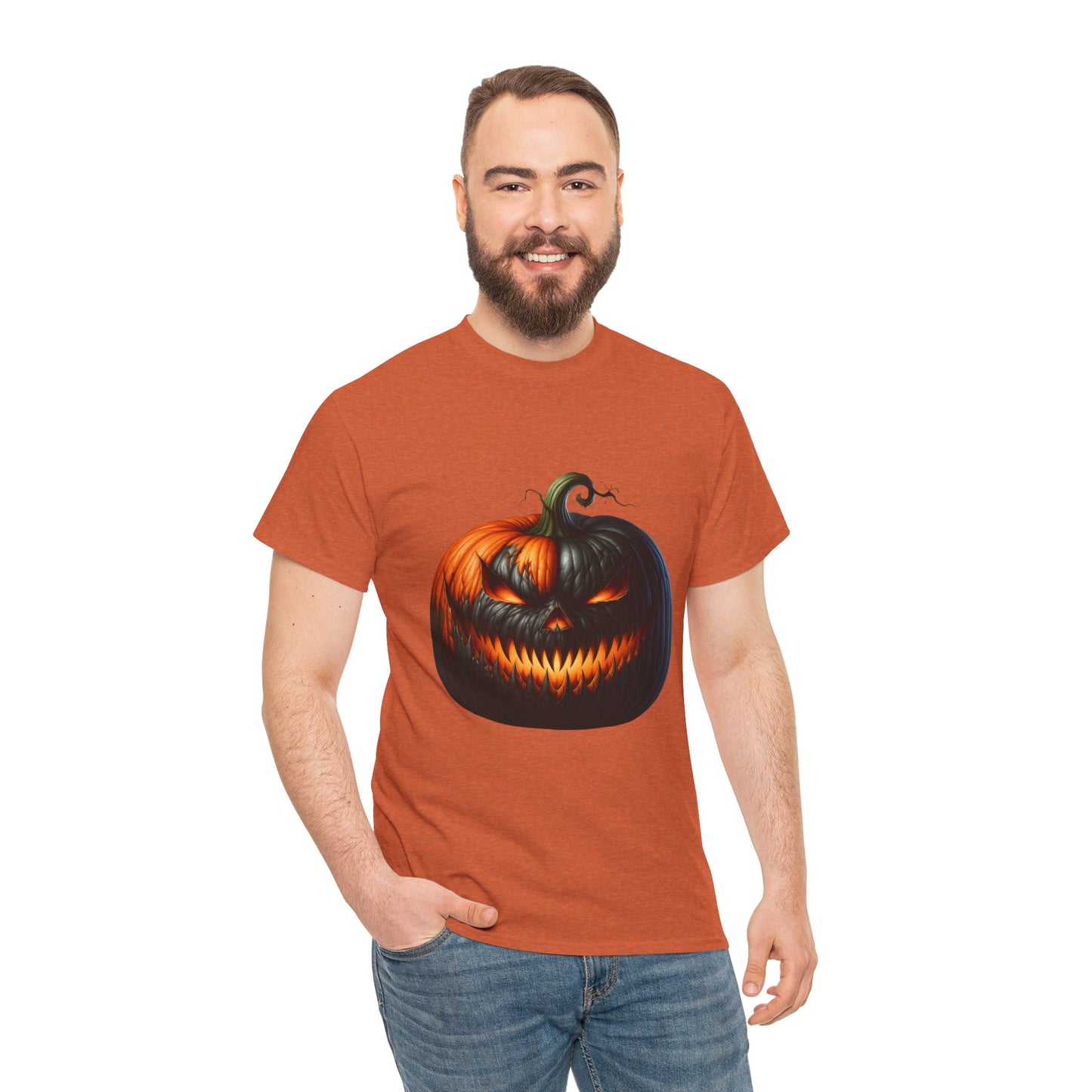 Sinister Pumpkin – Halloween Glow Tee