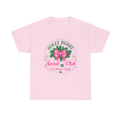Holly Berry Social Club Tee