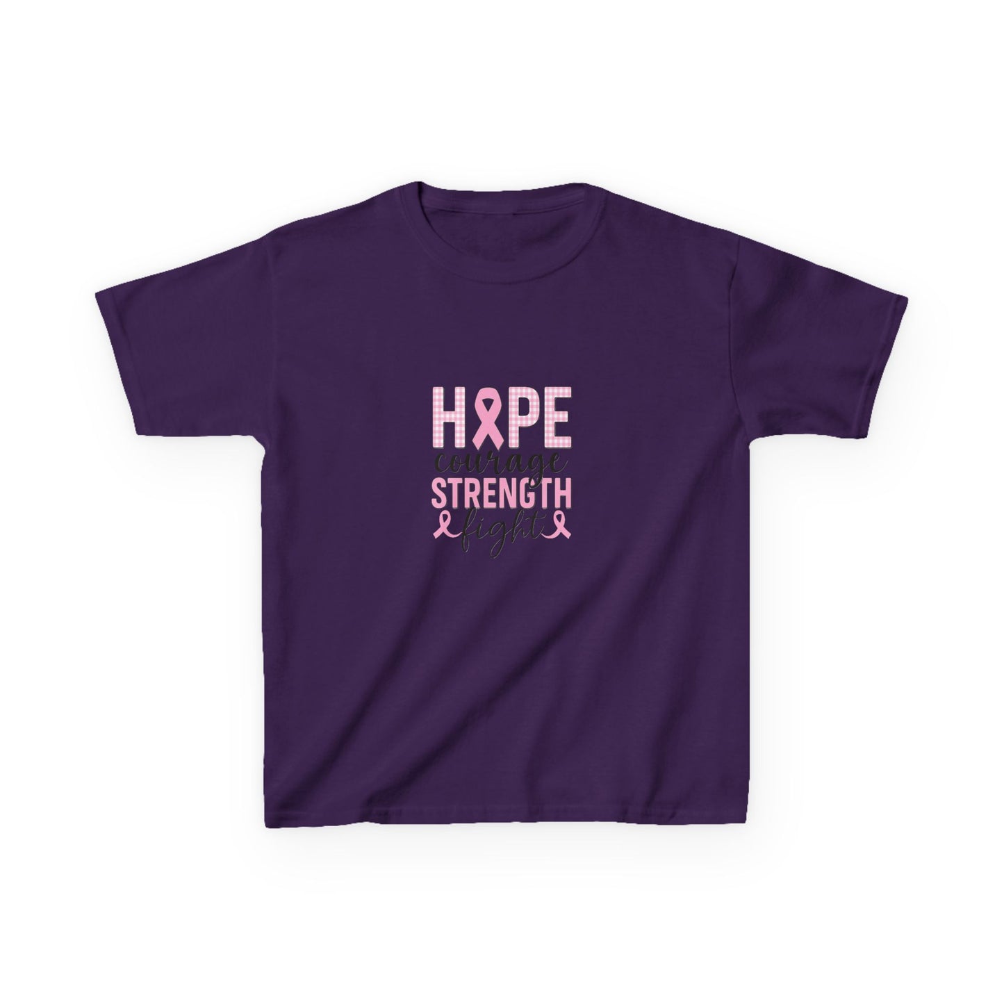 Hope, Strength & Courage Dinosaur Christmas Tee