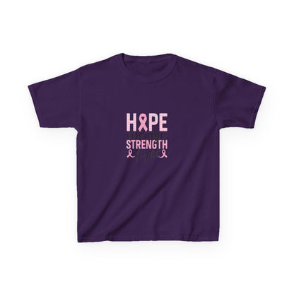 Hope, Strength & Courage Dinosaur Christmas Tee