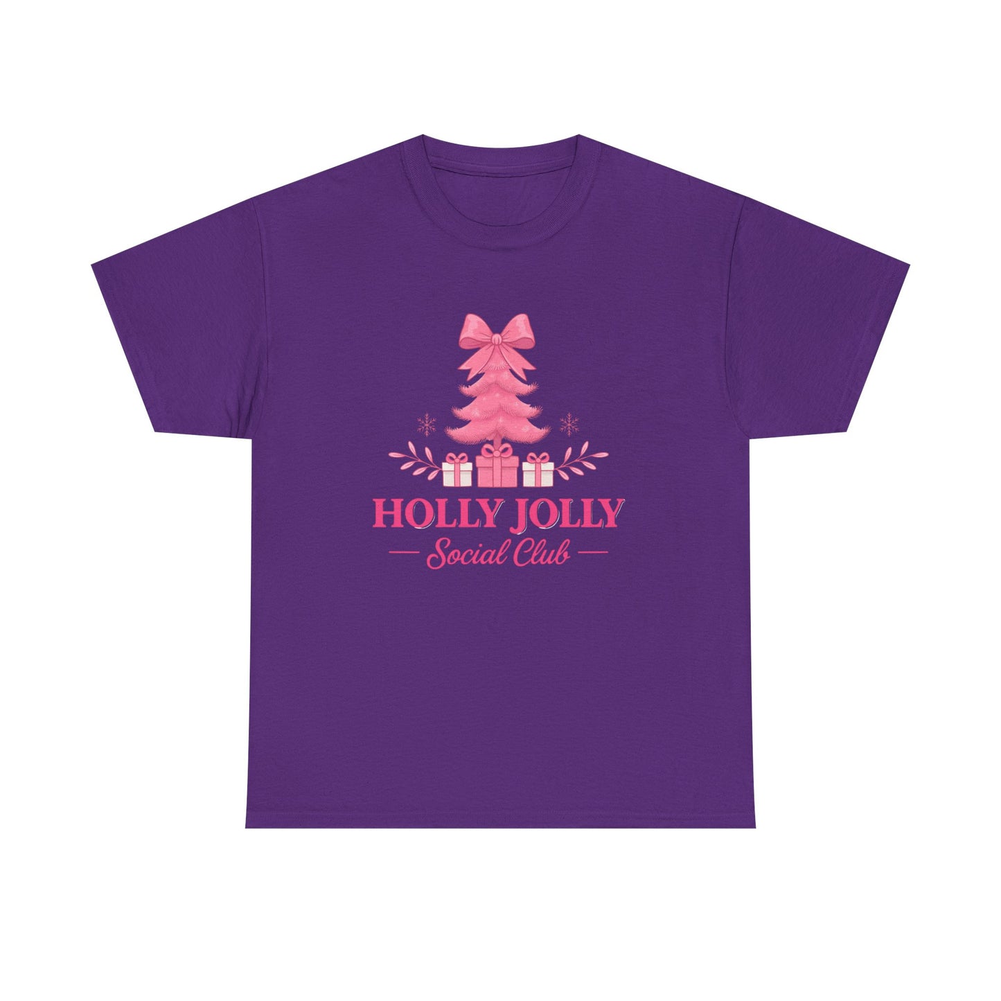 Holly Jolly Pink Tree Tee