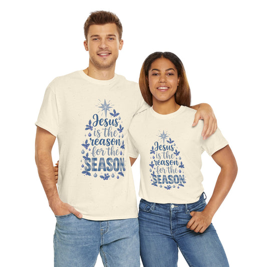 Jesus is the Reason Christmas Tree Tee