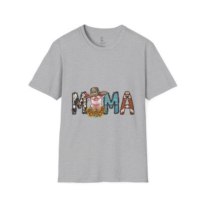 Mama Graphic Unisex T-Shirt, Cute Mom Shirt, Gift for Mothers Day, Casual Tee, Summer Top, Family Gathering Outfit