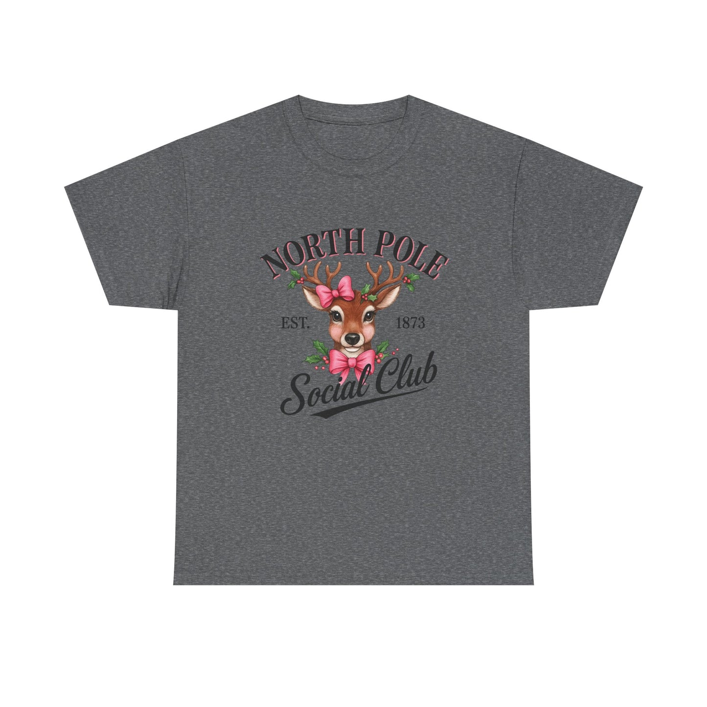 North Pole Social Club Reindeer Tee
