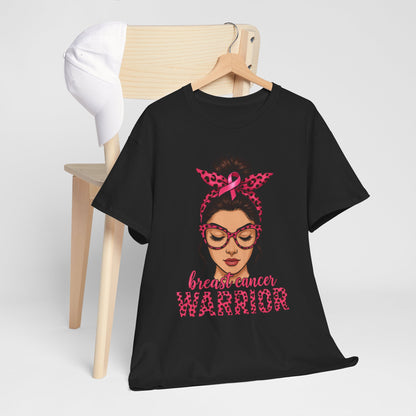 Breast Cancer Warrior Tee - Pink Ribbon Support