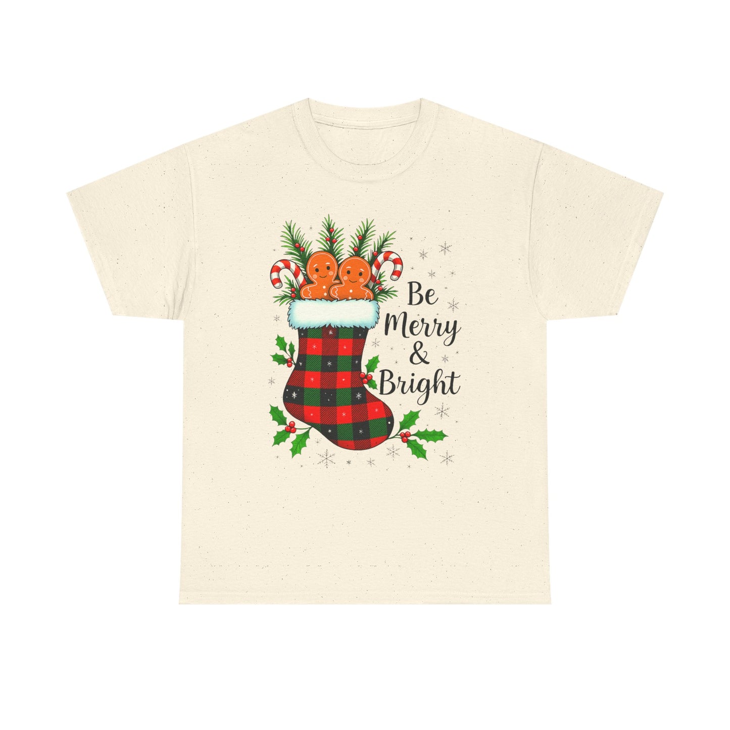 Christmas Plaid Stocking Tee