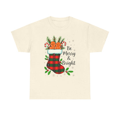 Christmas Plaid Stocking Tee