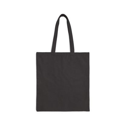 Cherry Coated Canvas Tote — Retro Cherry Grocery & Market Bag