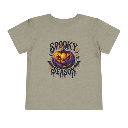 Spooky Season Jack-o'-Lantern Toddler Tee